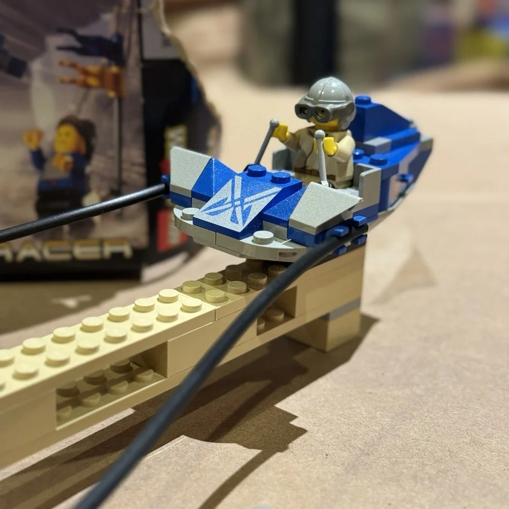 LEGO Star Wars set #7131 Anakin's Podracer Complete Box Instructions Minifigs